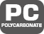 Material din policarbonat