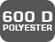 Material durabil: Poliester 600D
