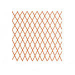 plasa protectie 2.0m / 25m - orange / 8x16mm