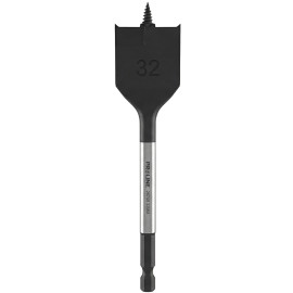 burghiu lemn plat cu varf sfredel 32x152mm