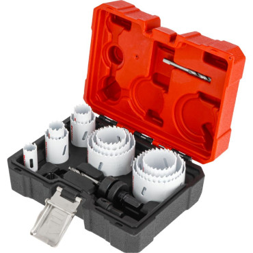 Set carote bimetal hss-m42-co universale - 19-68mm
