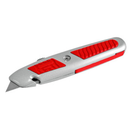 cutter metalic gumat cu lama retractabila - 62mm x 5