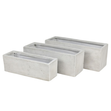 Set ghivece exterior - dalia, 3p.