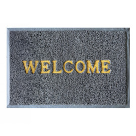 covoras intrare tip-lufa - 38x58cm / welcome gri
