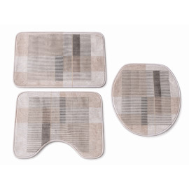 covorase baie flanel - 40x60/40x50/40x45cm / dungi