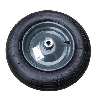 Roata roaba cu cauciuc neted - 3.5x8.0