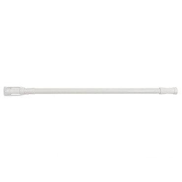 Bara perdea dus aluminiu - 70-120cm / alb