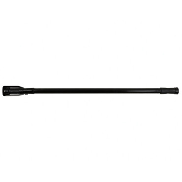 Bara perdea dus metalica - 140-260cm / negru