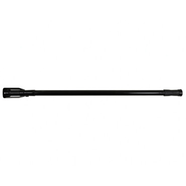 Bara perdea dus aluminiu - 110-200cm / negru