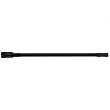 Bara perdea dus aluminiu - 140-260cm / negru