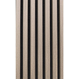 panouri riflaj acustice 30x60cm / 9+12mm - maro, 4/set