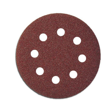 Disc abraziv hartie cu orificii 125mm - gr.40, 5/set