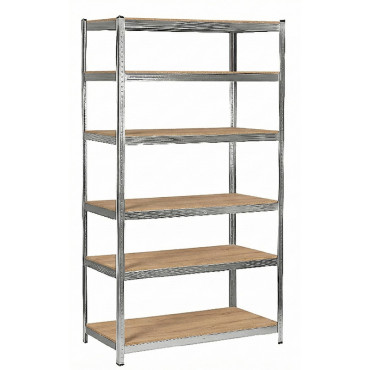 Raft metalic - 6p / 222x110x50cm / 175kg / galvanizat