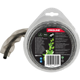 fir motocoasa ranforsat - patrat-rasucit 2.4mm / 15m