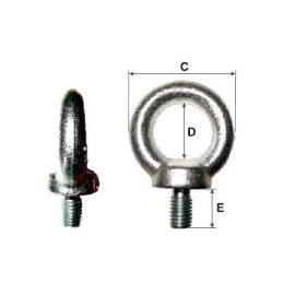 inel cu surub incorporat m24 / 50mm/90mm