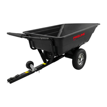 Remorca basculanta polipropilena cu protap 285l / 300kg