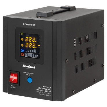 Ups cu sinus pur - 12v / 800va / 500w