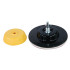 Suport disc abraziv auto-adeziv fixabil cu tija / 125mm