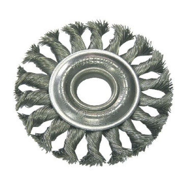 Perie sarma impletita tip circular cu orificiu 115mm
