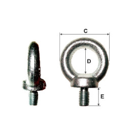 inel cu surub incorporat m10 / 25mm/41mm