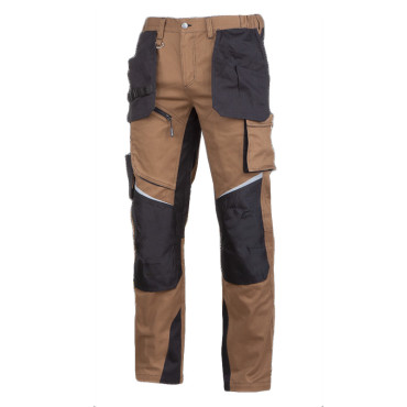 Pantalon lucru slim-fit elastic - 3xl/h-194