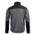 Jacheta elastica tip-pulover / gri-negru - l