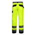 Pantalon reflectorizant premium / verde - s