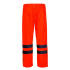 Pantalon reflectorizant impermeabil / portocaliu - s